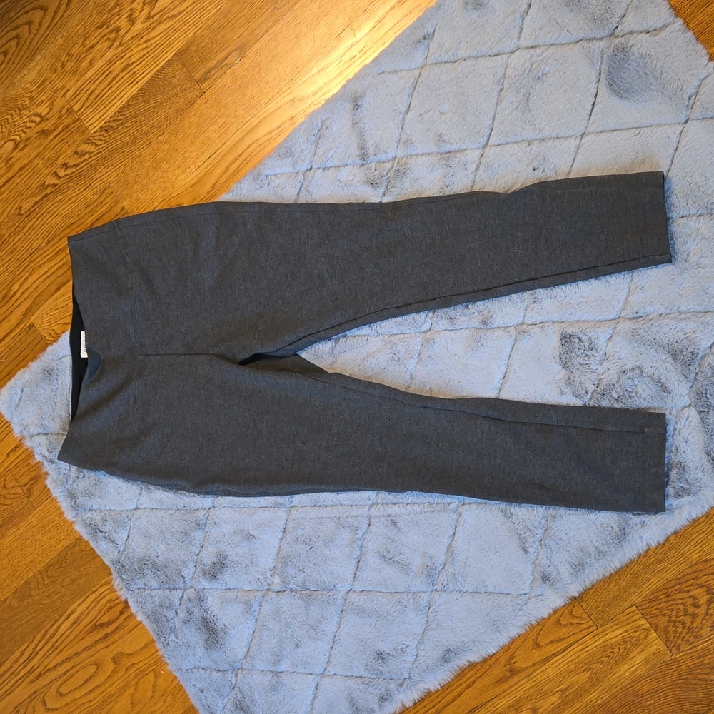 Matilda Jane Grey Casual Leggings, Women's Size Large, Excellent Condition